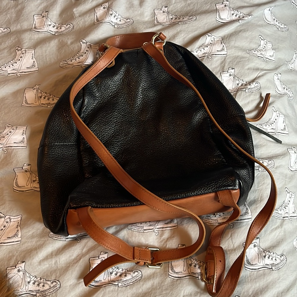 Leather backpack - Picture 3 of 6